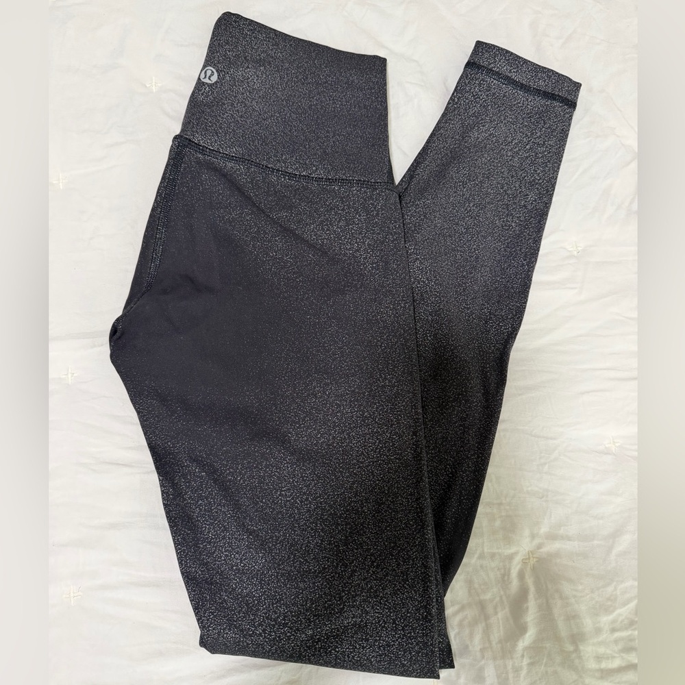 lululemon athletica Black Shimmer Align Leggings